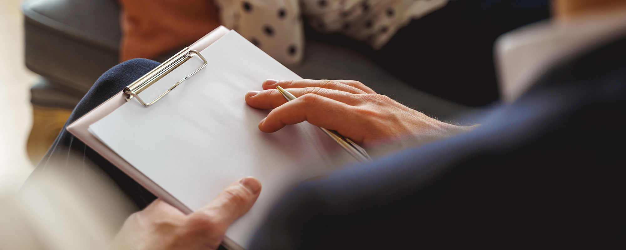 Therapist With Clipboard